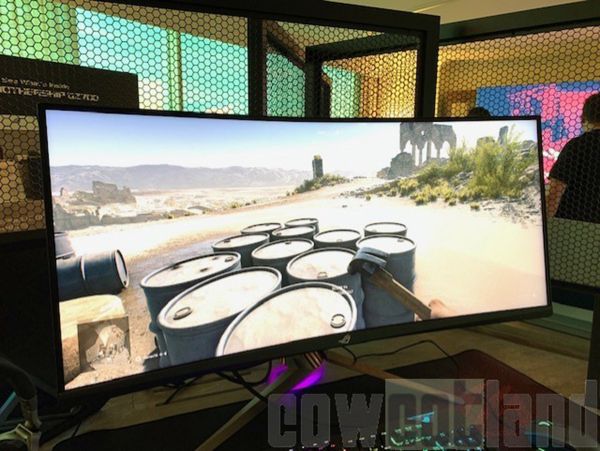 [MAJ] CES 2019 : l'écran gamer ROG Swift PG35VQ d'ASUS