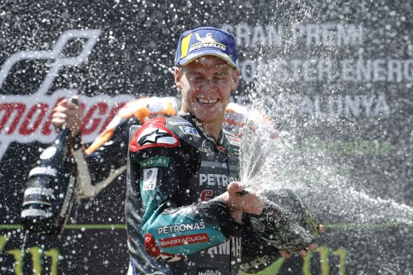 Quartararo s'offre en Catalogne son premier podium en MotoGP