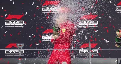 F1 2019 : Vettel fait péter le champagne dans une nouvelle publicité
