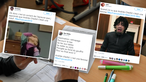 "Andrée Chedid c'est une meuf" : des lycéens mortifiés à la sortie du bac français