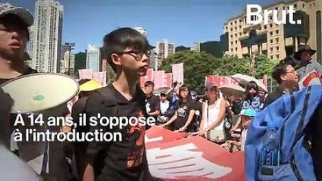 Hong Kong : Joshua Wong, le militant pro-démocratie qui galvanise les foules
