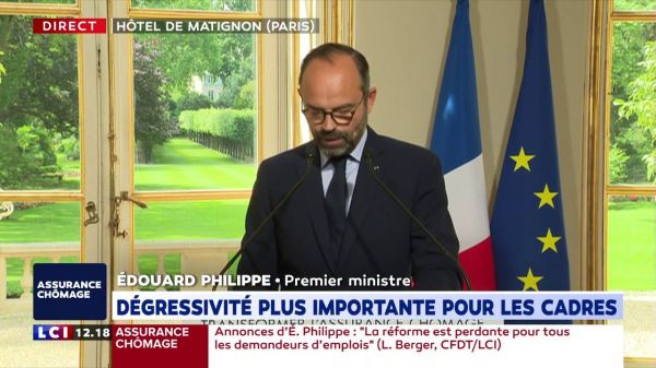 EN DIRECT - Bonus-malus sur les contrats courts, règles d'indemnisation... Edouard Philippe détaille la réforme de l'assurance-chômage