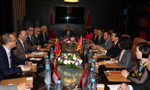 Habib El Malki s'entretient avec Vo Van Thuong