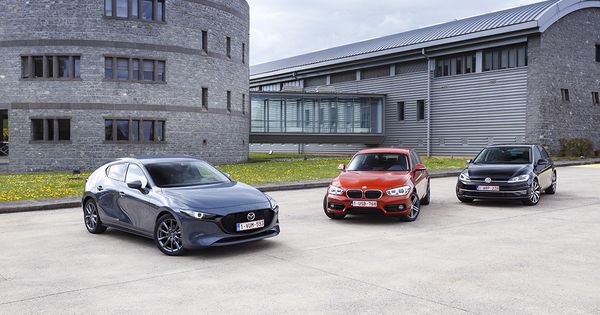 3 Compactes : Mazda 3, BMW 118i et VW Golf