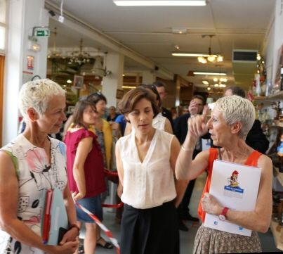 [Diaporama] La ministre rencontre des bénéficiaires du RSA