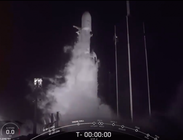 SpaceX : revoyez les images du lancement du Falcon Heavy