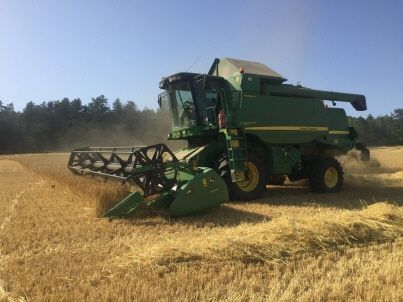 Les moissons ont débuté dans le département