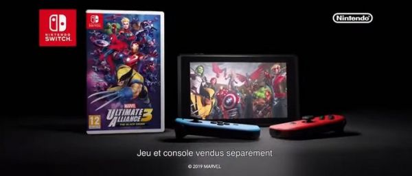 Marvel Ultimate Alliance 3 : The Black Order : un coup d’œil sur la première publicité du jeu diffusée à la télévision en France