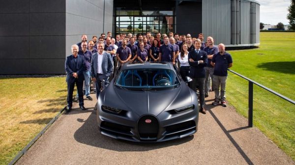 Bugatti fête sa 200e Chiron produite