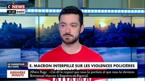 "Où est Steve?" : Emmanuel Macron interpellé ce midi lors d'un bain de foule Bagnères-de-Bigorre sur cette disparition