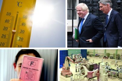 Canicule, Downing Street, permis, Lune... ce qui vous attend ce lundi