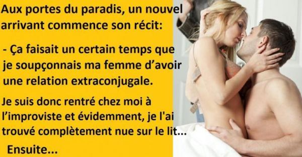 Blague longue, un homme meurt et relate les derniers instants avec sa femme avant de mourir