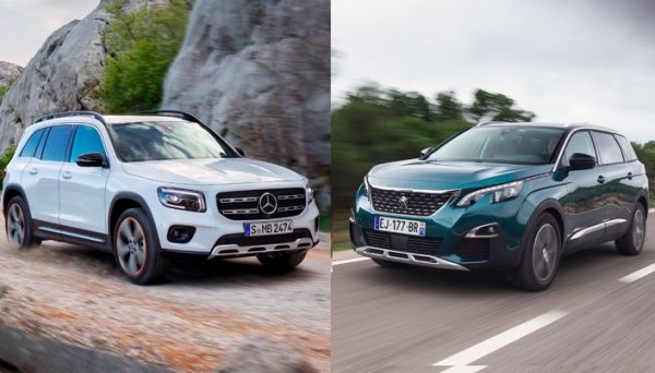 Premier match - Mercedes GLB vs Peugeot 5008
