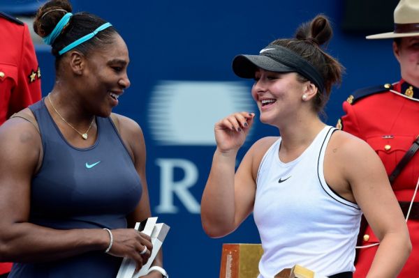 Serena Williams abandonne, Bianca Andreescu remporte la Coupe Rogers