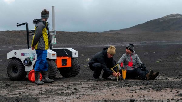 La NASA se prépare pour Mars dans un champ de lave en Islande