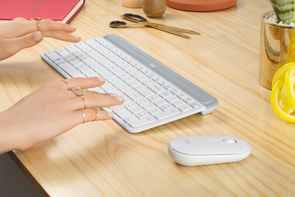 Logitech Combo MK470 Slim : un pack clavier/souris sans fil silencieux à 50 euros