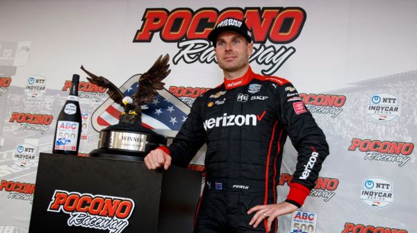 Willi Power augmente son avance à Pocono