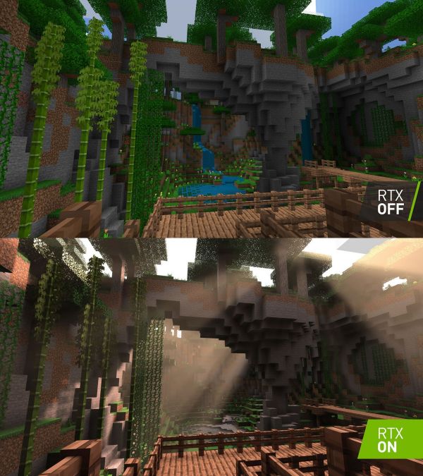 NVIDIA apporte le Ray Tracing à Minecraft