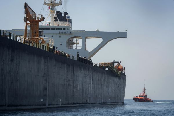 L'Iran met en garde Washington contre une saisie de son pétrolier ayant quitté Gibraltar