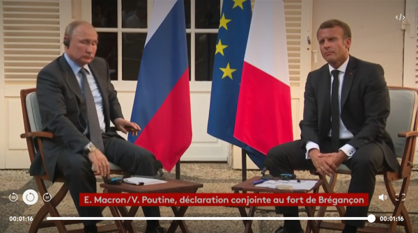 Manifestations à Moscou : devant Macron, Poutine dit ne pas vouloir “d’une situation telle que celle des gilets jaunes” (VIDÉO)