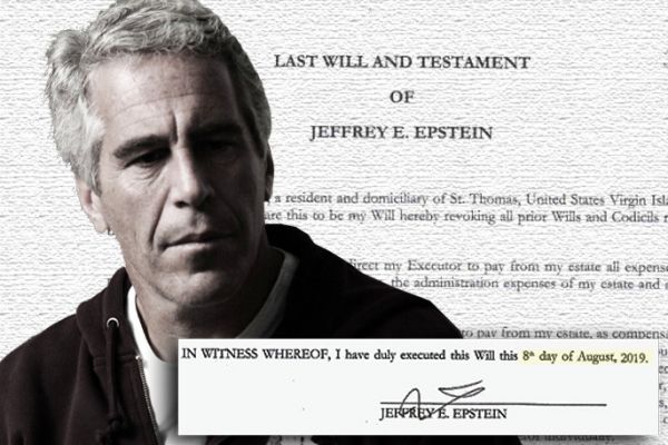 Jeffrey Epstein a signé un testament deux jours avant sa mort