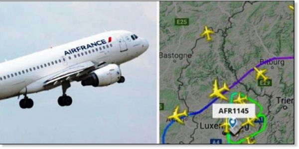 Un avion d'Air France reliant Moscou et Paris envoie un signal de détresse et fait un atterrissage d'urgence au Luxembourg