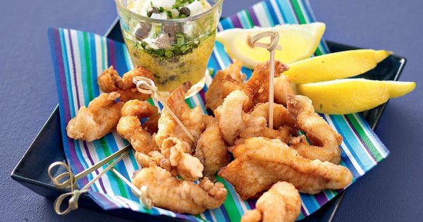 Goujonnettes de sole, sauce tartare