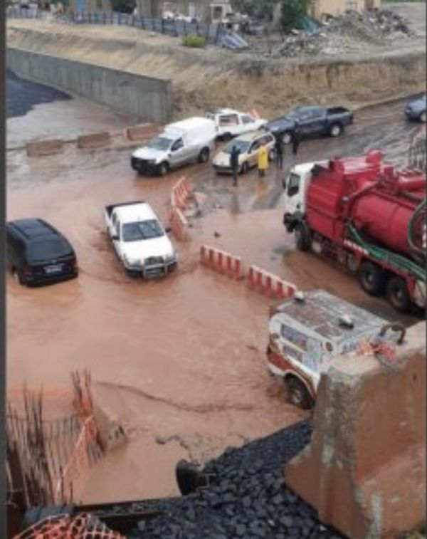 FORTES PLUIES A DAKAR : Le TER des lamentations à la Zac de Mbao.