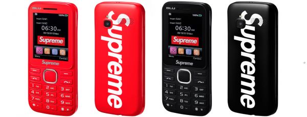 Supreme lance un téléphone et il n'a rien d'un smartphone