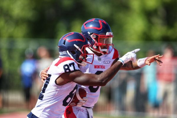 Les Alouettes l'emportent à l'arraché face aux Argonauts