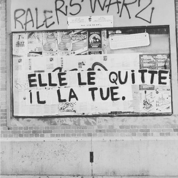 « On ne veut plus avoir à coller le nom de ces femmes qui meurent » : des affiches contre les féminicides