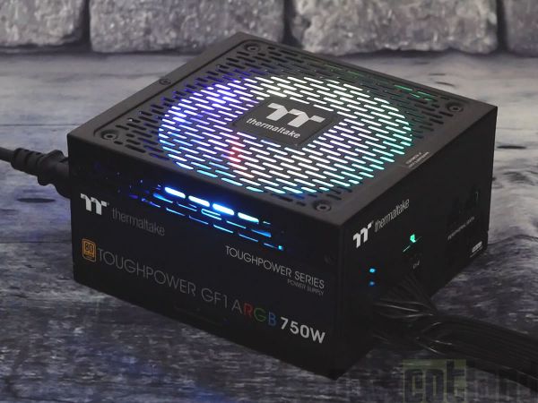 Test de l’alimentation Thermaltake Toughpower GF1 ARGB 750 Watts