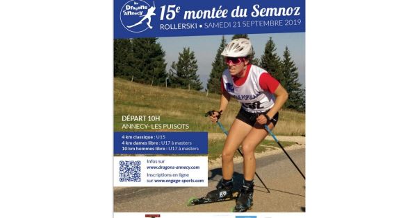 La Montée du Semnoz en ski-roues, c'est ce samedi