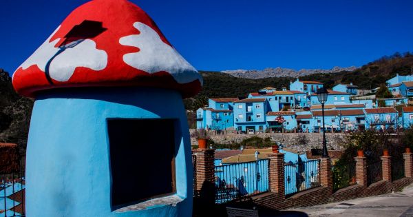 Júzcar, le village espagnol des Schtroumpfs