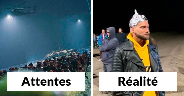 Des gens sont en direct de la zone 51 et voici à quoi ça ressemble