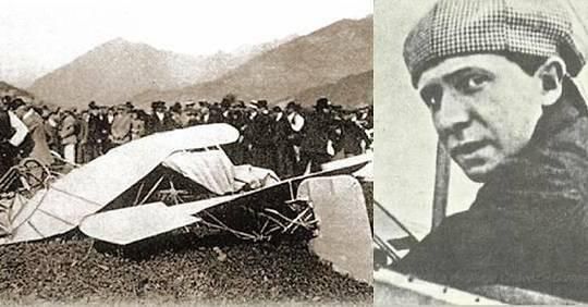 23 septembre 1910. Le jour où Jorge Chávez se tue lors du premier survol des Alpes