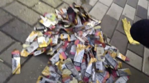 De nombreux déchets abandonnés au marathon de Montréal