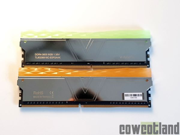 [Cowcotland] Test mémoire DDR4 V-Color PRISM II RGB