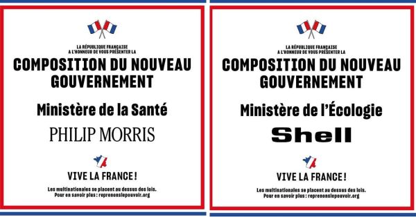Le CCFD dévoile la « composition du nouveau gouvernement »