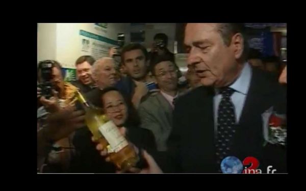 Vidéo. Jacques Chirac en Chine en 1997 : "That's a very good Sauternes"