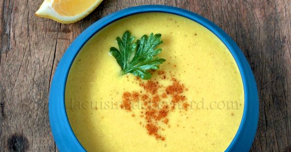 Soupe de lentilles jaunes