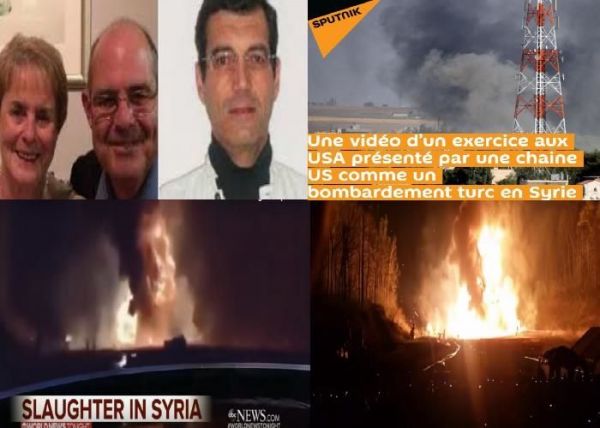 [FAKE NEWS GROS MERDIAS]Après dupont de ligonnès ,on a trouvé encore plus fort.Une vidéo d'un exercice aux USA présenté par une chaine US (ABC News) comme un bombardement turc en Syrie (video)