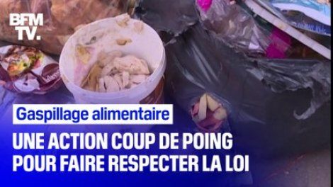 Anti-gaspillage: une opération coup de poing pour faire respecter la loi
