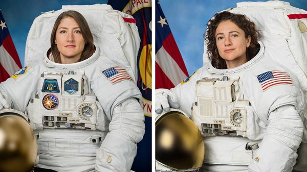 Deux femmes astronautes dans l'espace : une première historique