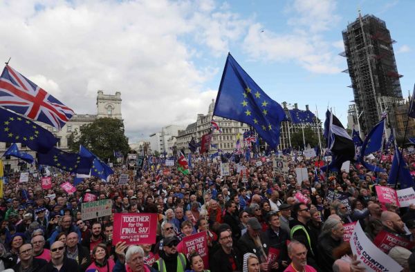 Manifestation anti-Brexit à Londres : «Un référendum, pour réconcilier le pays divisé»