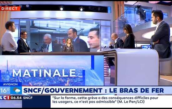 SNCF : les chaînes d'info entre "prise d'otage" et "grève sauvage"
