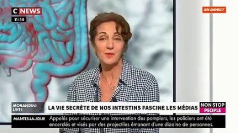 Morandini Live s'intéresse  à la passion des médias pour la vie secrète des intestins qualifié de "deuxième cerveau"