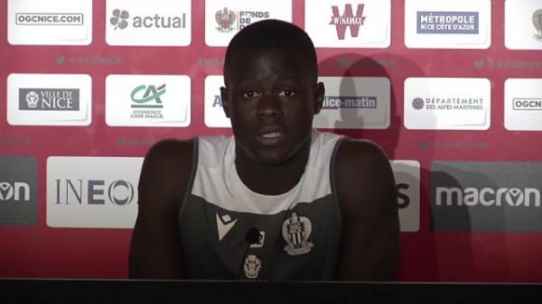 Foot - L1 - Nice - Malang Sarr, avant Nice-Bordeaux : « Le club devient encore plus ambitieux »