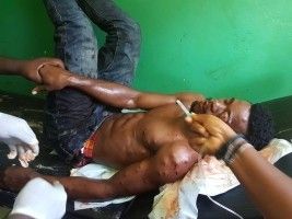 Haïti - Petit-Goâve : La base Rue Benoît et Pont La Digue «en guerre»