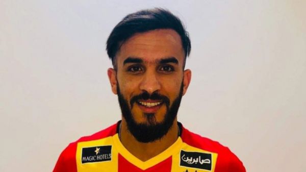 Abdelkader Badrane blessé lors du match EST - CAB